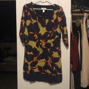 Loft jewel collar dress